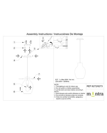 ***OFER/DES*** ANFORA * COLGANTE 1L